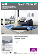 Load image into Gallery viewer, All Surface-Fleece Rug Gripper Anti-Slip Underlay (AKO Dual Fleece)